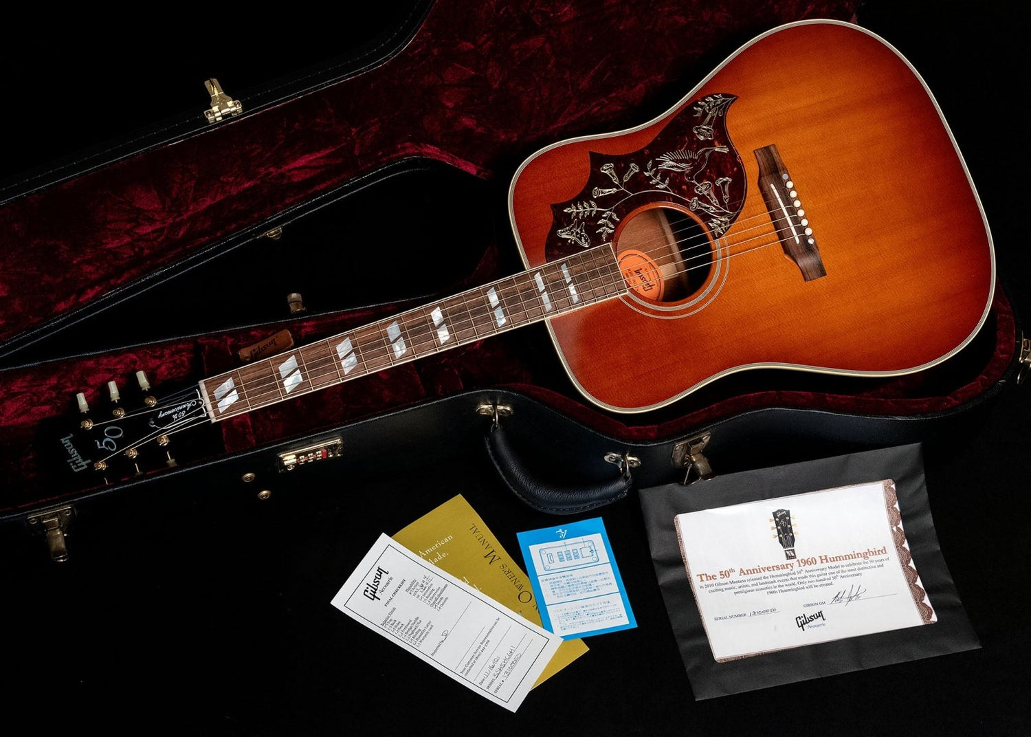 2010 Gibson Custom Shop 1960 Hummingbird 50th Anniversary - Southern Vintage Guitars